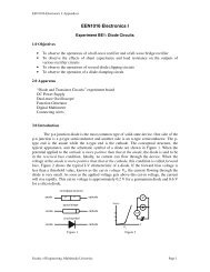 EEN1016 Electronics I - Faculty of Engineering - Multimedia University