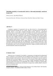 Modelling plasticity of unsaturated soils - HAL ENPC