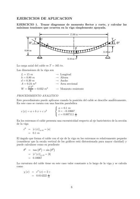 Vigas Postensadas (práctico)