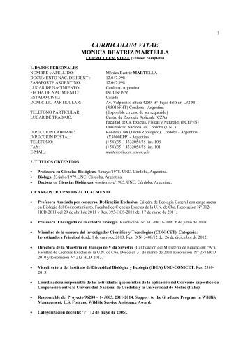 curriculum vitae formato fonacit facultad de ciencias curriculum vitae formato fonacit facultad de ciencias