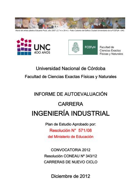 INGENIERÍA INDUSTRIAL - Facultad de Ciencias Exactas, Físicas y ...