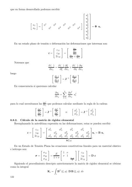 Capítulo 1 Métodos de residuos ponderados Funciones de prueba ...