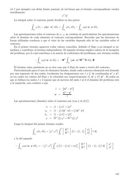 Capítulo 1 Métodos de residuos ponderados Funciones de prueba ...