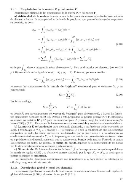 Capítulo 1 Métodos de residuos ponderados Funciones de prueba ...