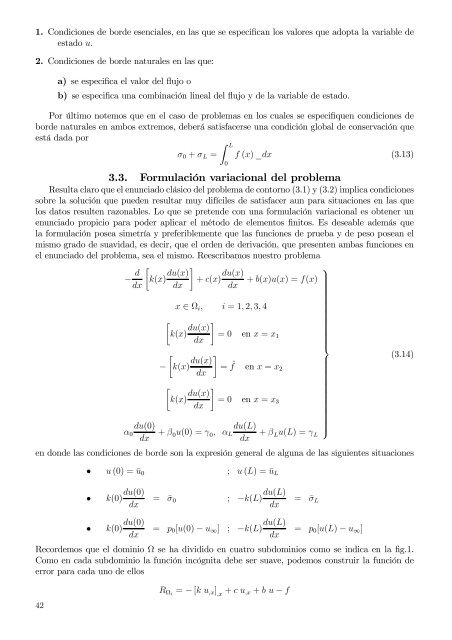 Capítulo 1 Métodos de residuos ponderados Funciones de prueba ...