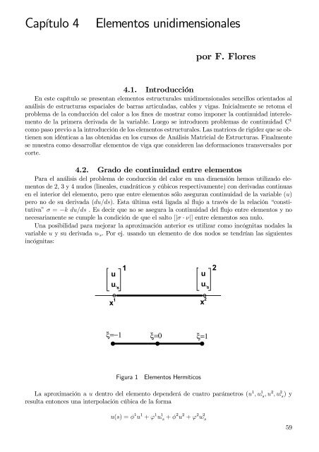 Capítulo 1 Métodos de residuos ponderados Funciones de prueba ...