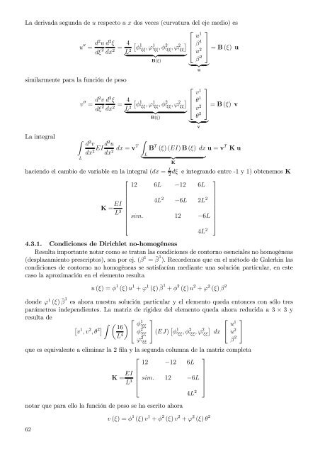Capítulo 1 Métodos de residuos ponderados Funciones de prueba ...