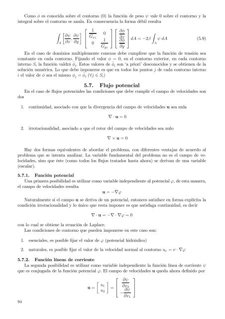 Capítulo 1 Métodos de residuos ponderados Funciones de prueba ...