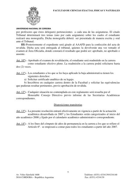 Texto Ordenado de las Ordenanzas Nº 4/HCD/06 y 3/HCD/07 ...