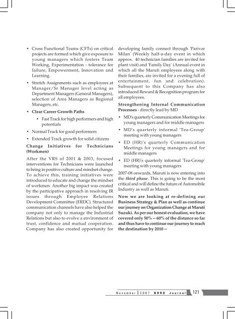 NHRD Journal - National HRD Network