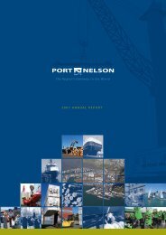 Port Nelson Annual Report 2007 (pdf)