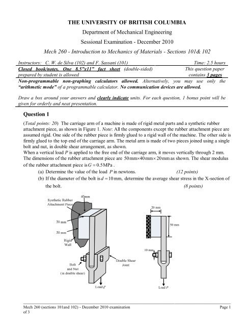 Mechanical Engineering Paper Presentation Pdf
