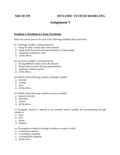 Assignment 3.pdf - UBC Mechanical Engineering