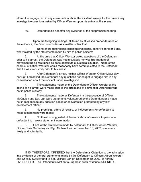 Sample Forms and Colloquies