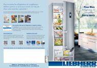 Catalogue Liebherr pose libre 2012-2013 - SOGEL