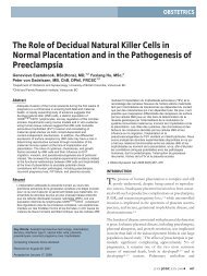The Role of Decidual Natural Killer Cells in Normal ... - ResearchGate