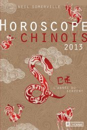 Horoscope chinois - Sogides