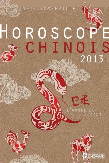 Horoscope chinois - Sogides
