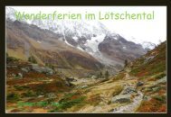 Wanderferien im Lötschental 2012 Teil 2