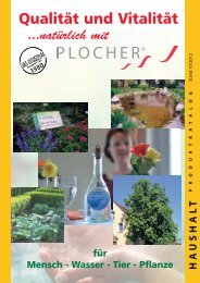 Plocher Produktkatalog Haushalt