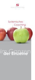 M2M Leistungsbroschüre Systemisches Coaching