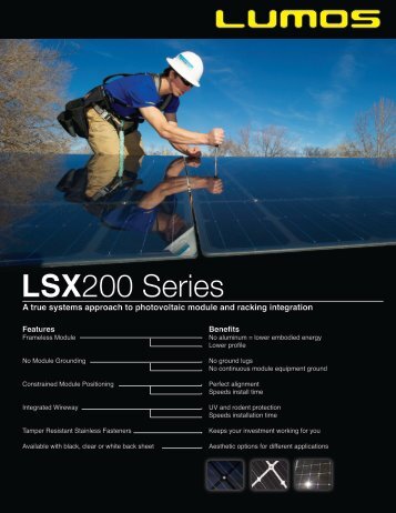 LSX200 Series - the Solar Panel Store