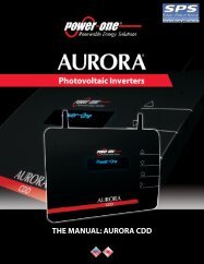 THE MANUAL: AURORA CDD - the Solar Panel Store