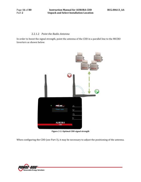 THE MANUAL: AURORA CDD - the Solar Panel Store