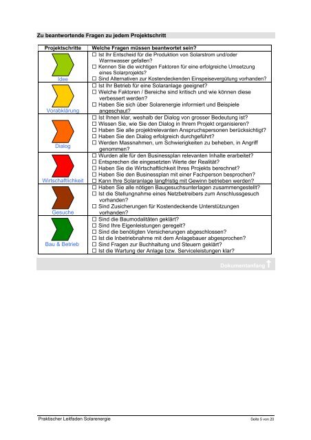 Leitfaden Solaranlagen Bauernverband