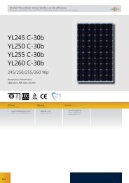 YL245 C-30b YL250 C-30b YL255 C-30b YL260 C-30b - Solart.si
