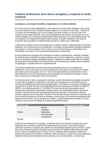 Calderas de Biomasa y ahorro energetico.pdf - Solarweb