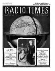 Radio Times, November 20, 1953 - solearabiantree