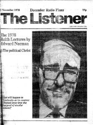 The Listener, November 2, 1978 - solearabiantree