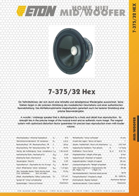 7-375/32 Hex - Solen