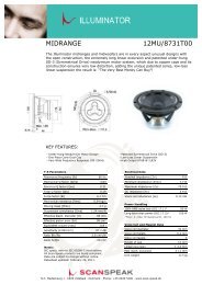 MIDRANGE 12MU/8731T00 - Scan-Speak