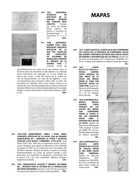 subasta de libros antiguos manuscritos, grabados, mapas - Bibliorare