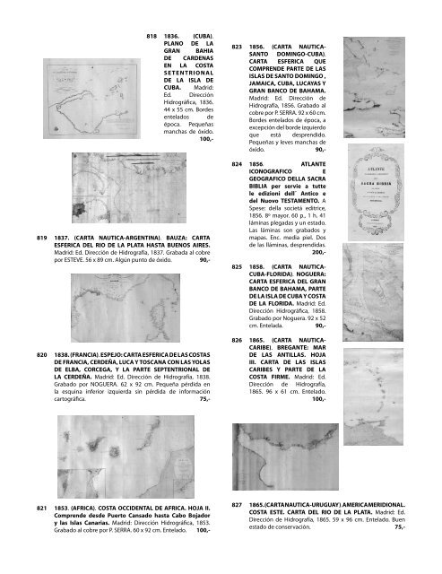 subasta de libros antiguos manuscritos, grabados, mapas - Bibliorare