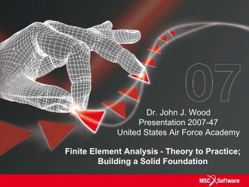 Finite Element Analysis - Theory to Practice - Division of Solid ...