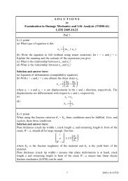 2005-10-22 - Division of Solid Mechanics