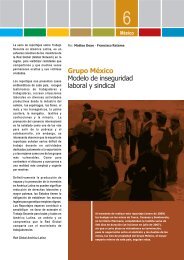 Grupo MÃ©xico Modelo de inseguridad laboral y sindical - Solidar