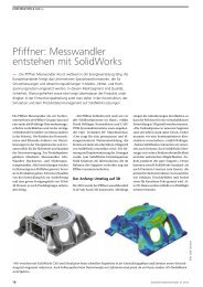 Pfiffner: Messwandler entstehen mit SolidWorks - Solid Solutions AG