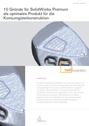 10 GrÃ¼nde fÃ¼r SolidWorks Premium als optimales Produkt fÃ¼r die ...