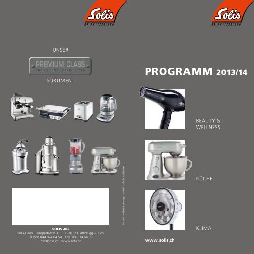 programm Solis - 2013/14