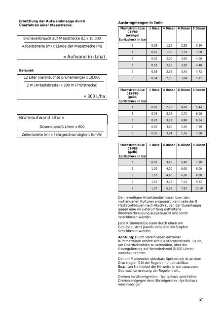 Gebrauchsanweisung Motor-SprÃ¼hgerÃ¤t - SOLO Kleinmotoren GmbH