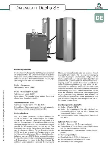 Datenblatt Dachs SE (pdf) - Solonic