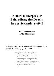 Folien zum Vortrag über den Druck - LEIFI Physik