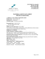 MSDS-GT4_12 base oil - Soltex