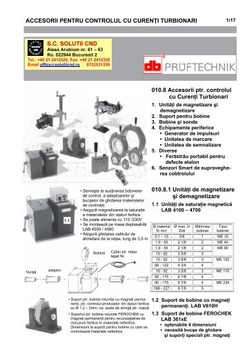 Download descriere completa in format PDF - Solutii CND