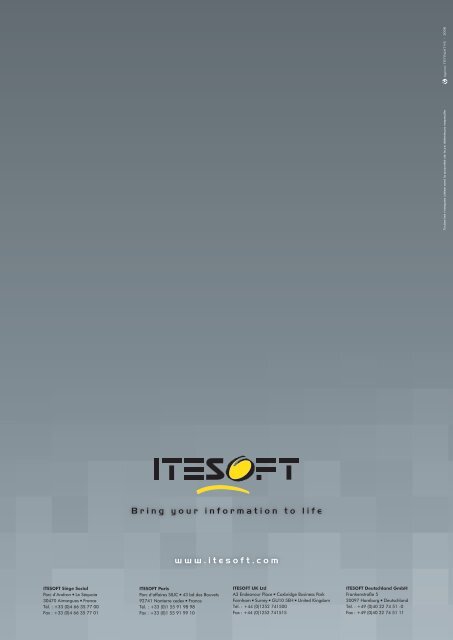 ITESOFT - Solutions-as-a-Service