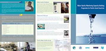 Water Quality Monitoring Brochure